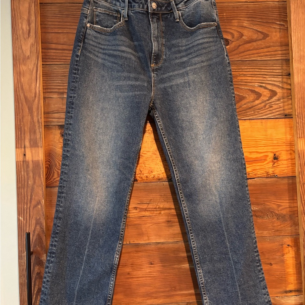 DRIFTWOOD Dark Blue Straight Leg Jeans